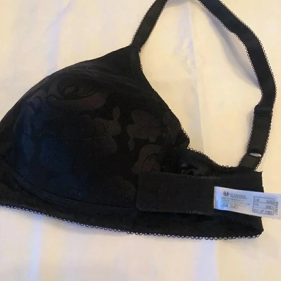 Wacoal Awareness Non-Wire Contour Bra Soft Cup Black 34A 856167 Size: 34D - Picture 5 of 8